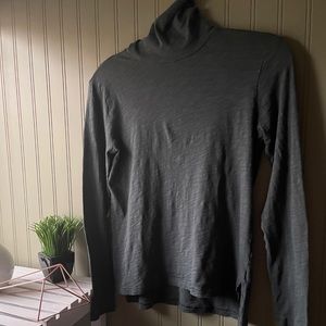 Madewell small green/grey turtleneck